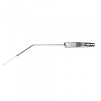 Wullstein Suction Tube Complete With Suction Handle and Micro Suction Tubes Stainless Steel, 14 cm - 5 1/2"